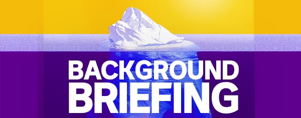 Background briefing logo