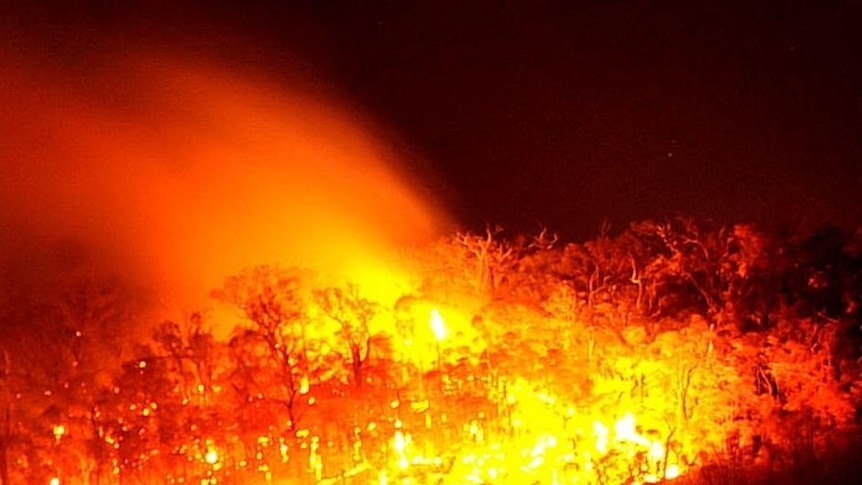 The Roleystone fire, south-east of Perth on February 7, 2011.