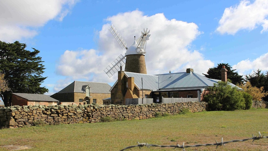 The Callington flour mill at Oatlands