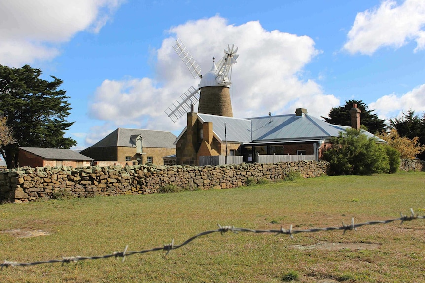 The Callington flour mill at Oatlands