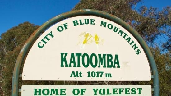 Katoomba sign