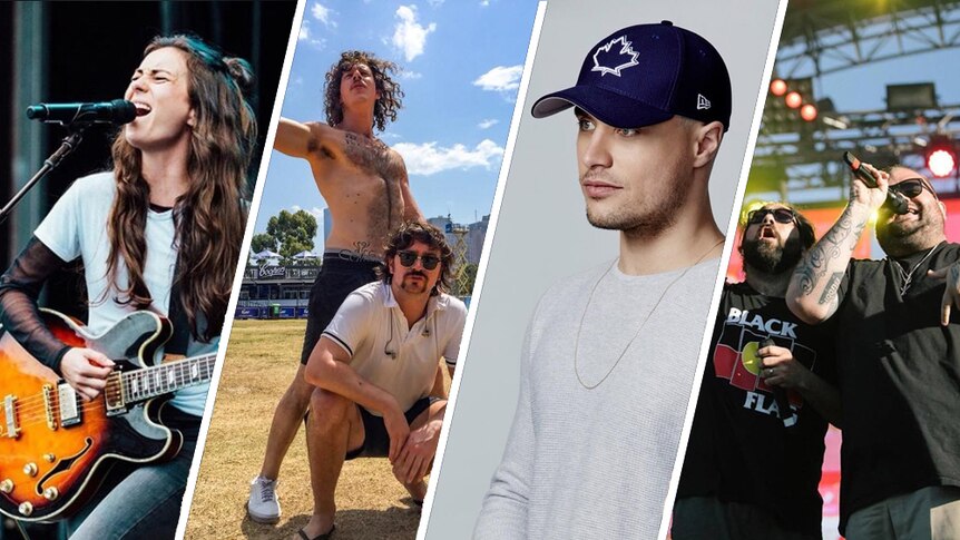 A collage of the APRA Awards 2018 winners