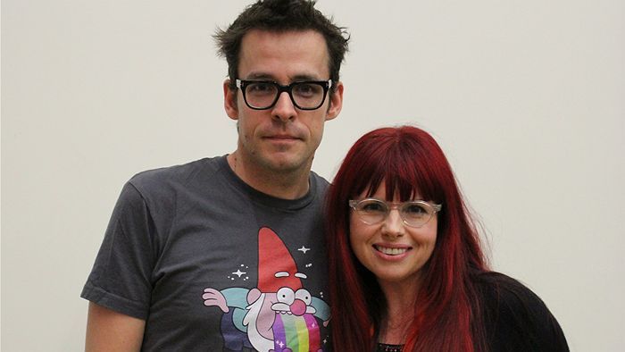 Kelly Sue DeConnick and Matt Fraction: comic-book couple episode artwork