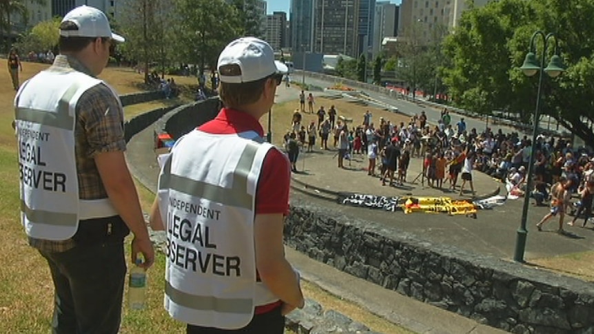 Legal observers at the G20