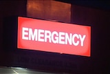 Hospital emergency sign