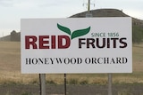 Honeywood Orchard Sign
