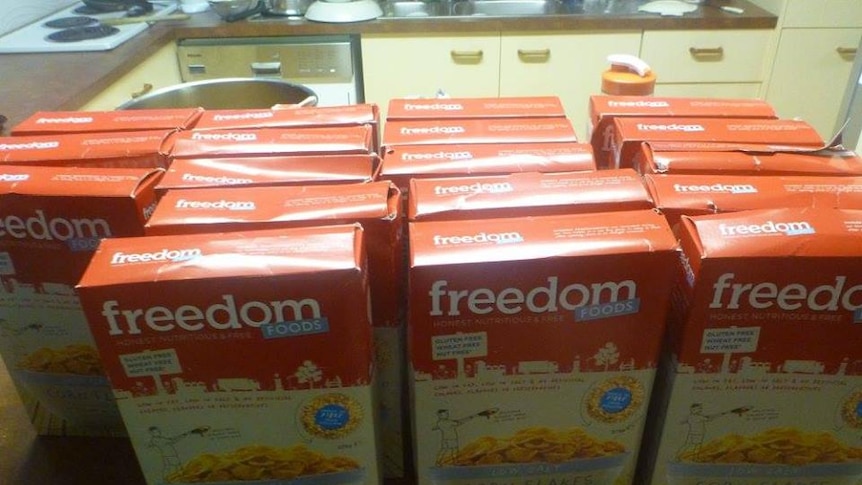 boxes of cereal