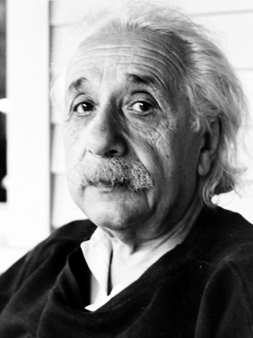 Albert Einstein.