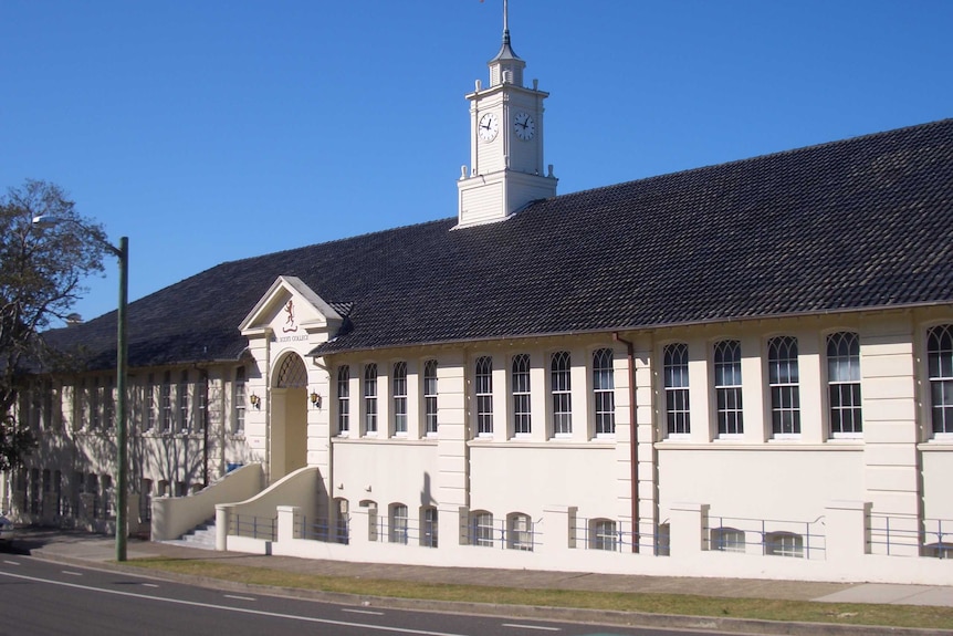 The front entrance building of Scots College.