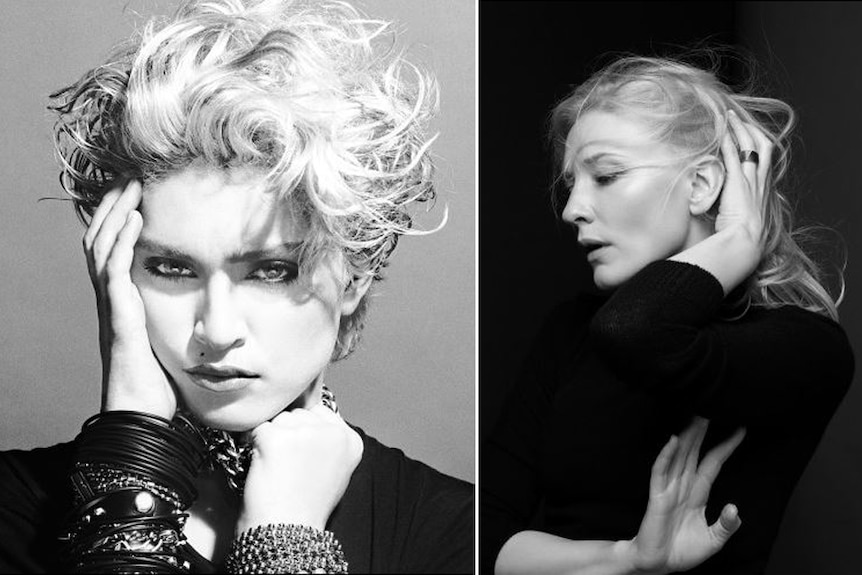 Portraits of Madonna and Cate Blanchett by Sydney photographer Gary Heery