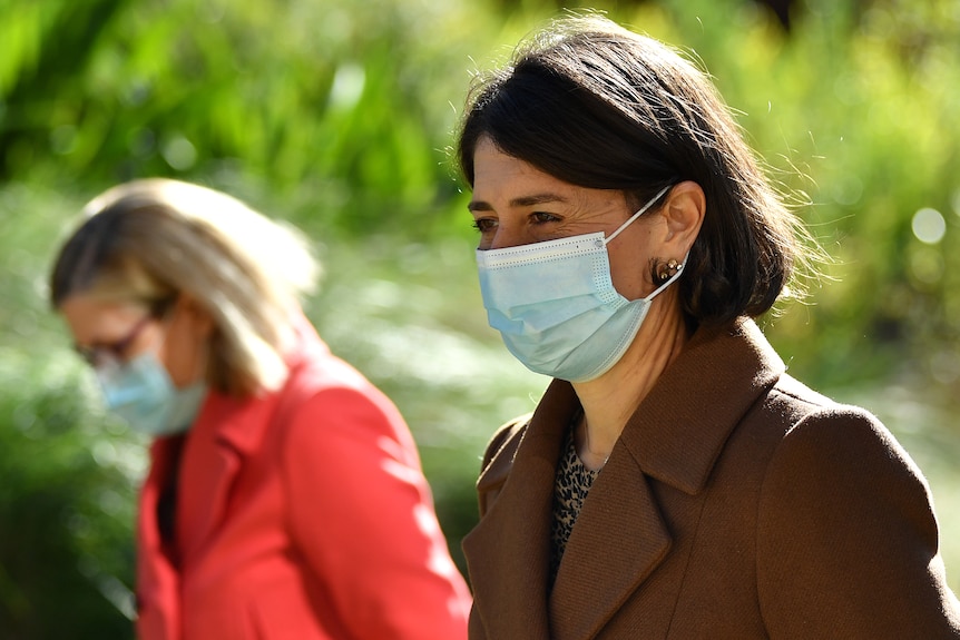 Gladys Berjiklian and Dr Kerry Chant