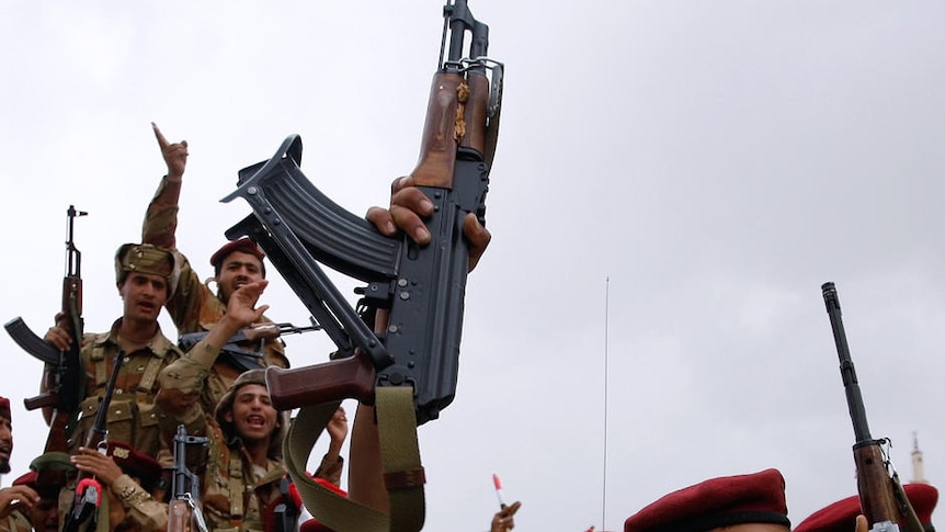 Defecting Yemen soldiers demand the ouster of Saleh