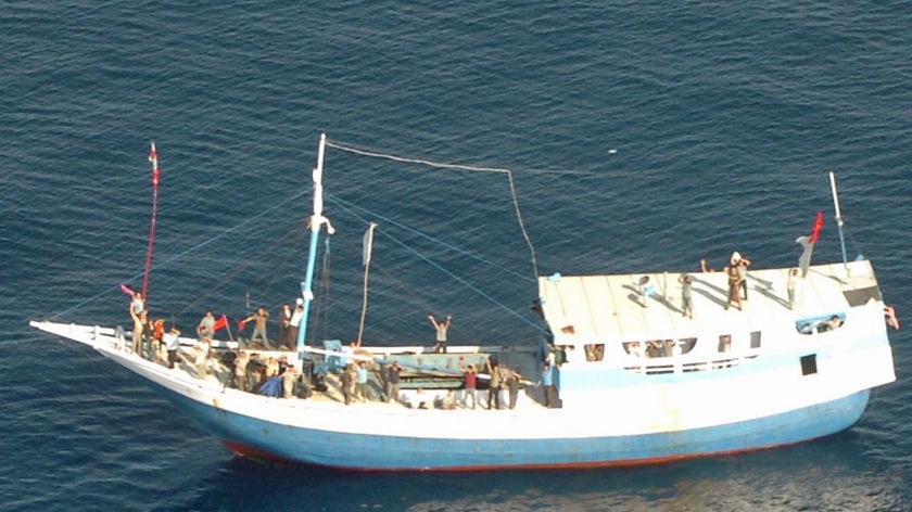 Asylum seeker boat (Supplied)