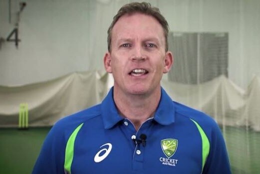Kevin Roberts appears in a Cricket Australia explainer video about the pay dispute.