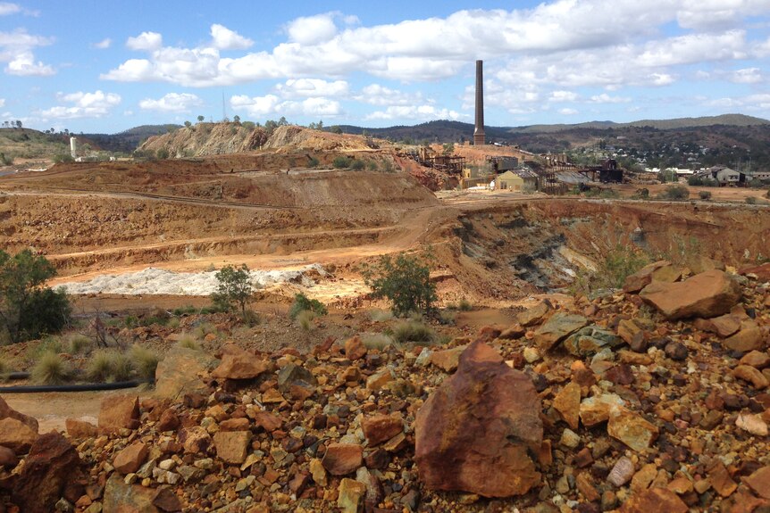 Old Mount Morgan mine site