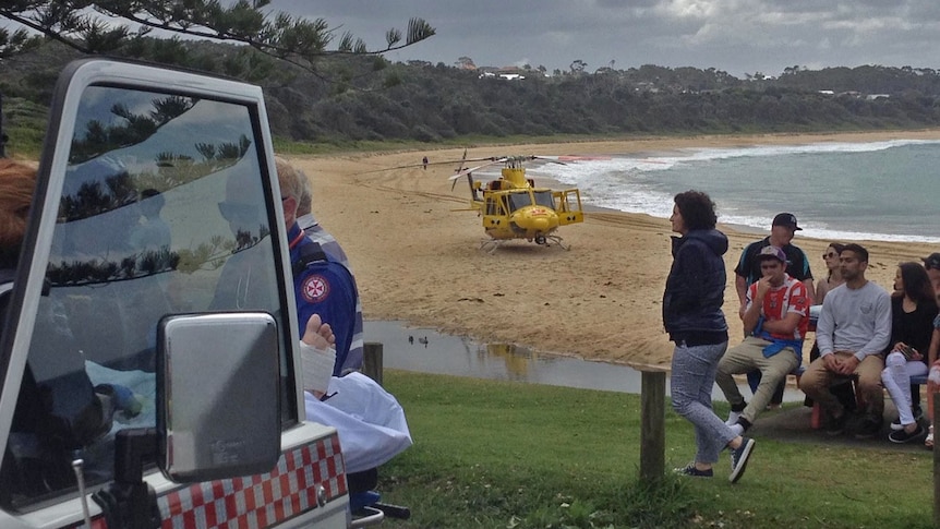 Black Head Beach shark attack victim is treated