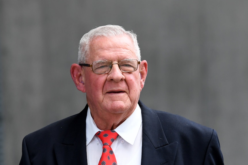 Neville Joseph Creen is seen leaving Brisbane District Court in Brisbane in March 2021