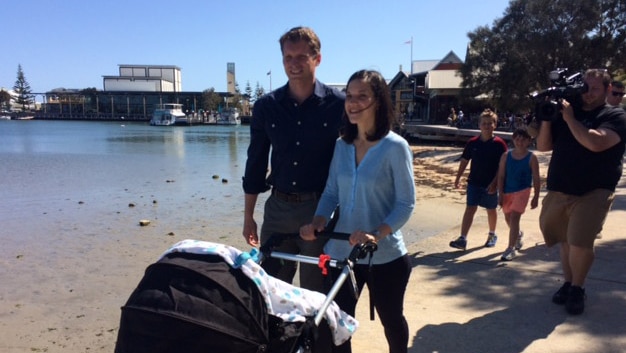 Andrew Hastie with his wife Ruth