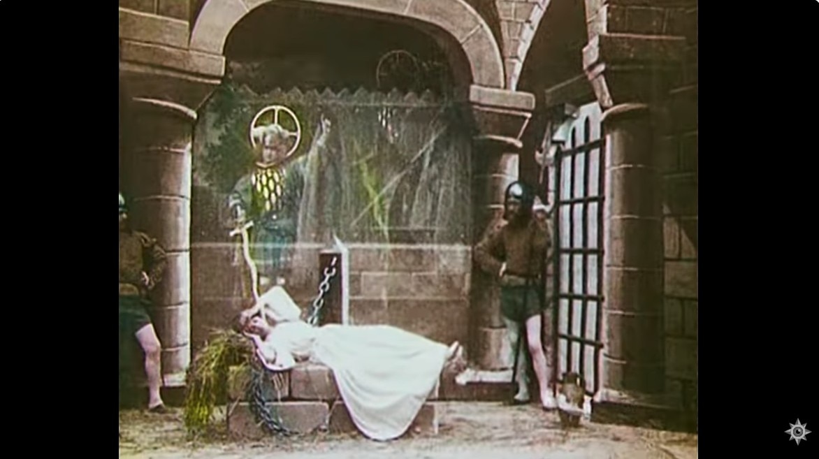 Fotograma de una película del siglo XX. 