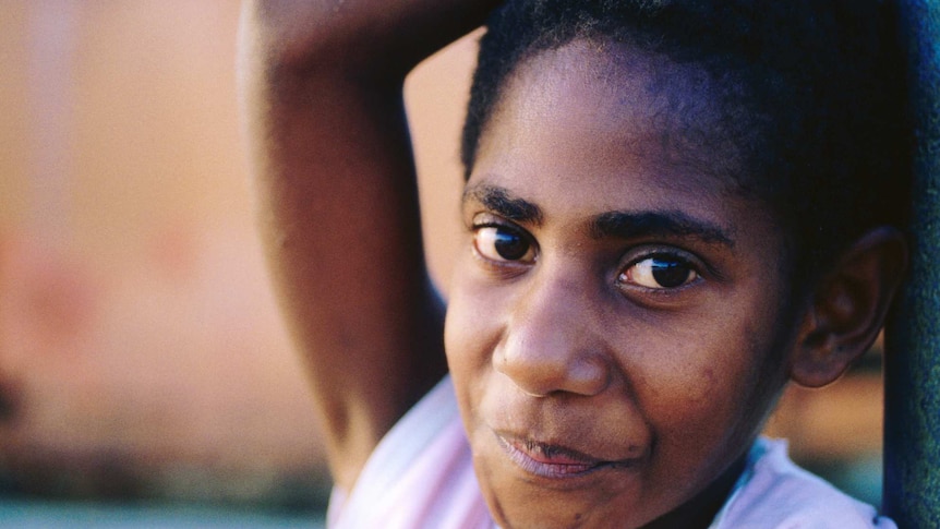 A Vanuatuan boy