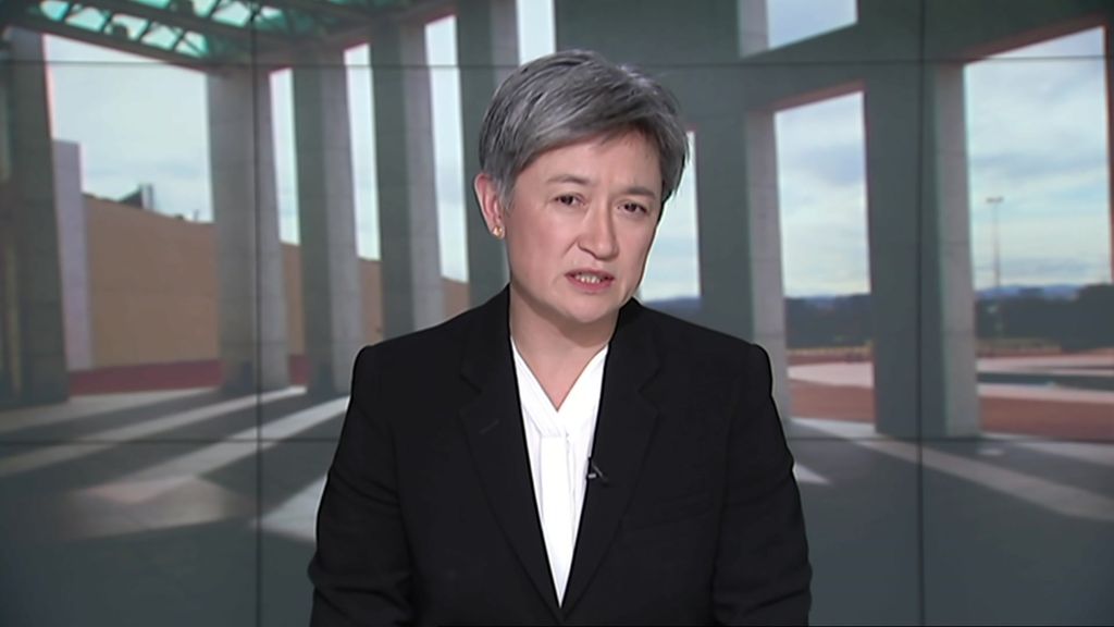 Penny Wong Says Govt S Bellicose China Rhetoric Is For Domestic Political Gain Abc News