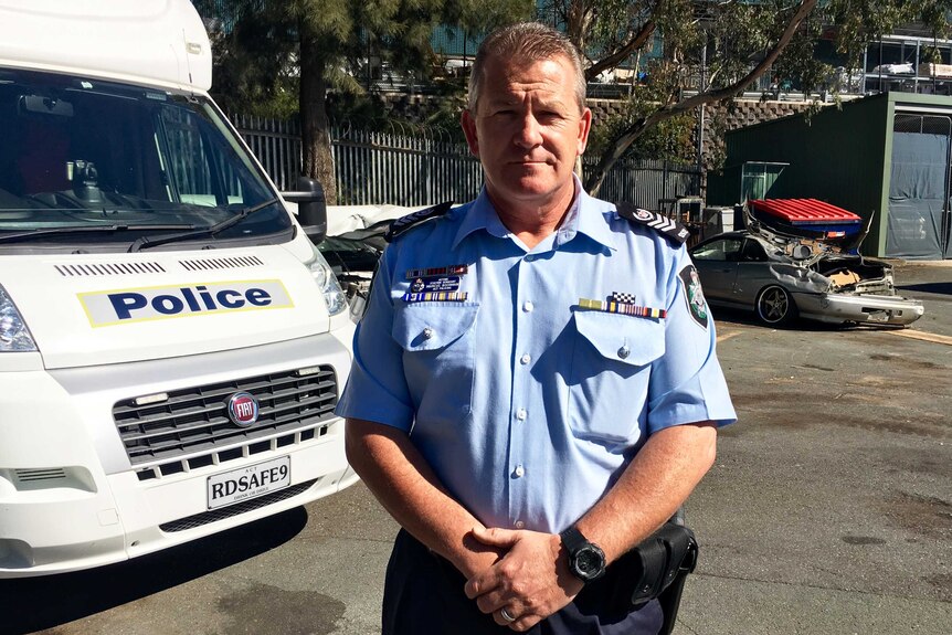 ACT Policing Sergeant Marcus Boorman.