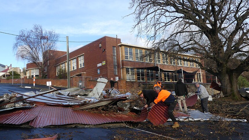 Goulburn Street School damage