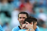 Dimitri Petratos got off the mark for Sydney FC with a stunning finish to open the scores.
