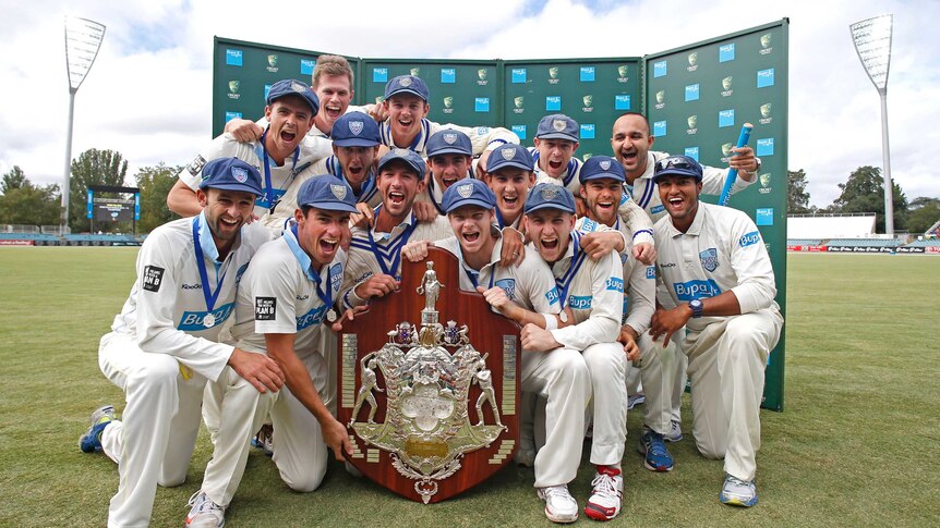 The NSW Blues (pictured) will play a Sheffield Shield match against Western Australia in Newcastle in February.