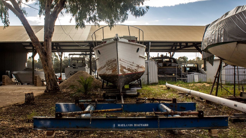 Maylands boat yard, 16 May 2014