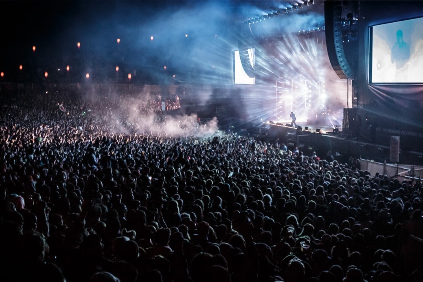 Kendrick Lamar crowd at Splendour In The Grass 2018