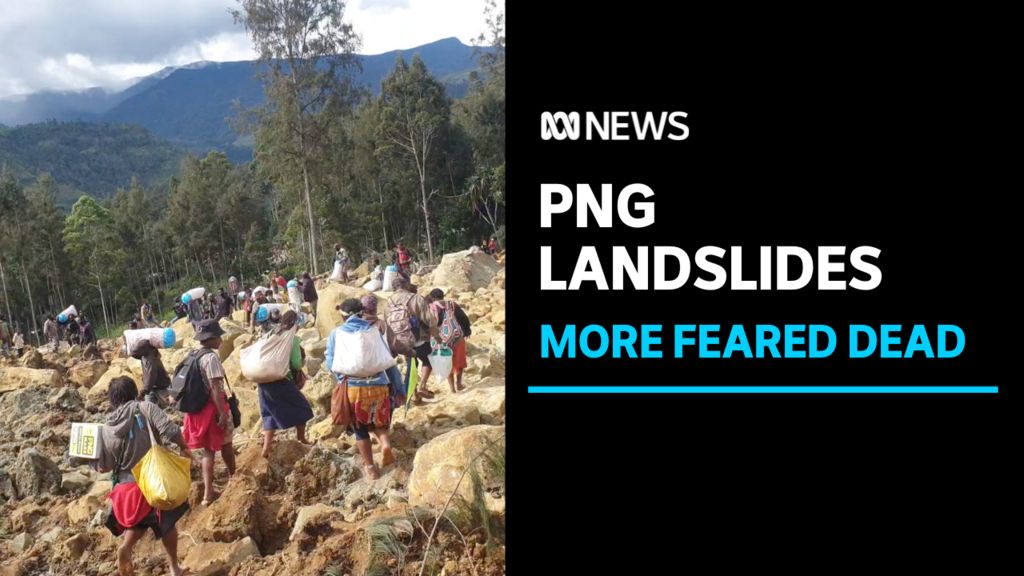 PNG landslide rescuers face dangerous conditions - ABC News