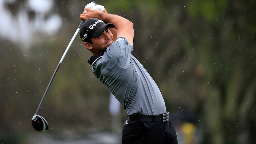 Australia's Jason Day hits a tee shot on day three of the Arnold Palmer Invitational