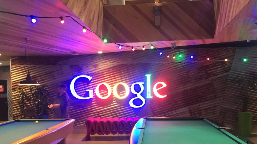 A recreational area in Google's Sydney headquarters.