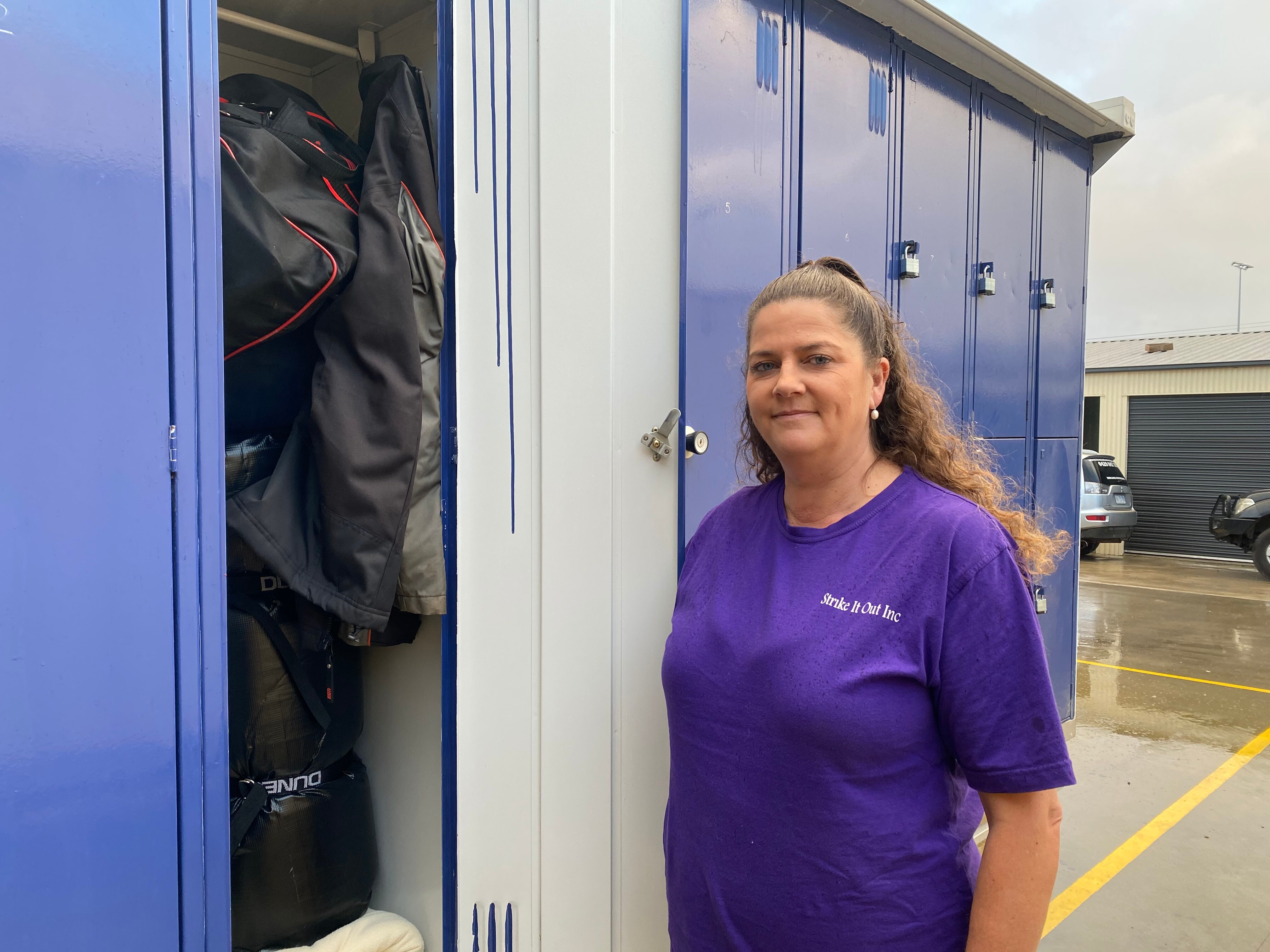 Lockers for homeless in Launceston ready to go but no agreement on