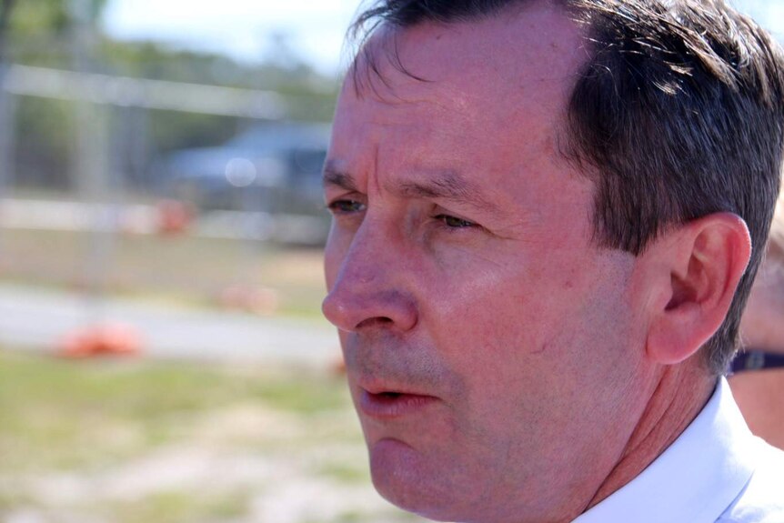 Headshot of WA Premier Mark McGowan