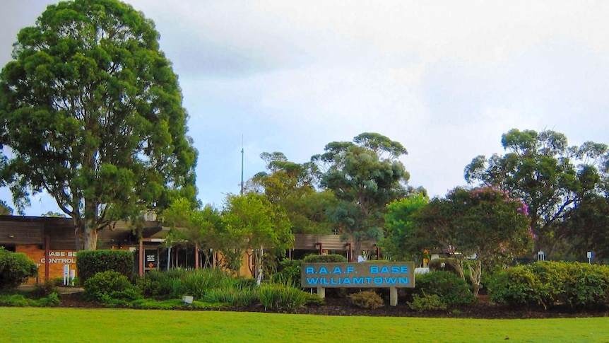 The Williamtown RAAF base, near Newcastle