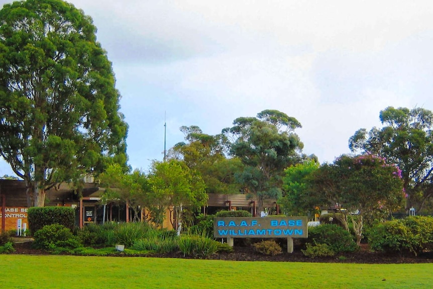 The Williamtown RAAF base near Newcastle