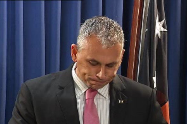 Adam Giles announces Dave Tollner resignation