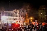 Iranian protesters set fire to the Saudi Embassy in Tehran during a demonstration against the execution of prominent Shiite Muslim cleric Nimr al-Nimr by Saudi authorities, on January 2, 2016