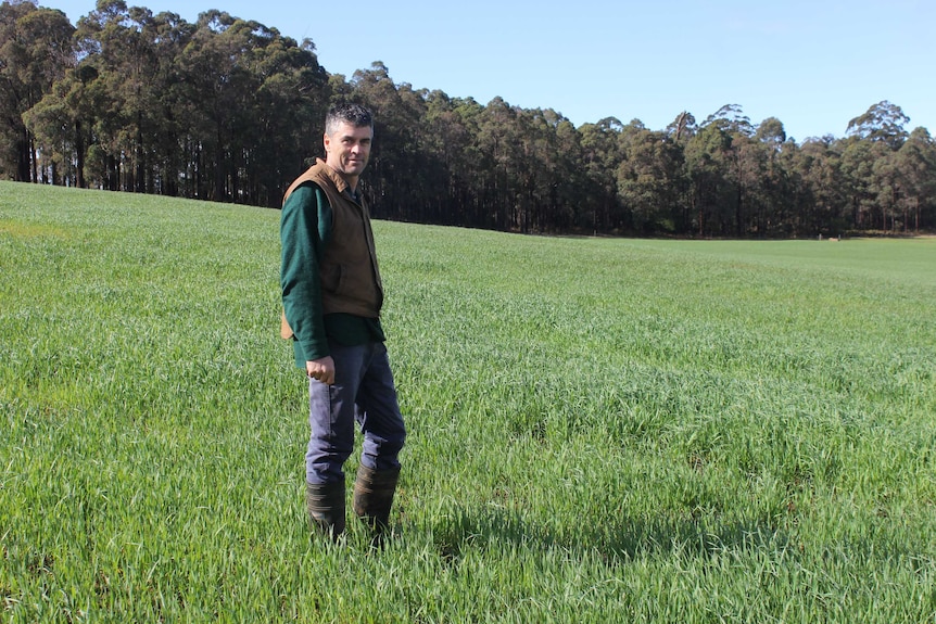 West Manjimup farmer Kim Skoss