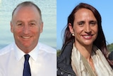 Liberal MP for Swan Steve Irons and Labor candidate Tammy Solonec