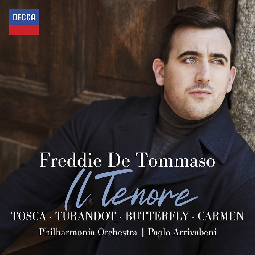 Cover art for Freddie de Tommasso's album Il Tenore.