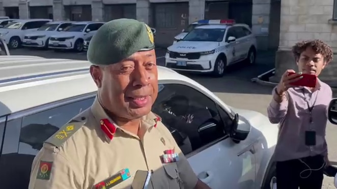 Fiji Military Commander Major General Jone Kalouniwai