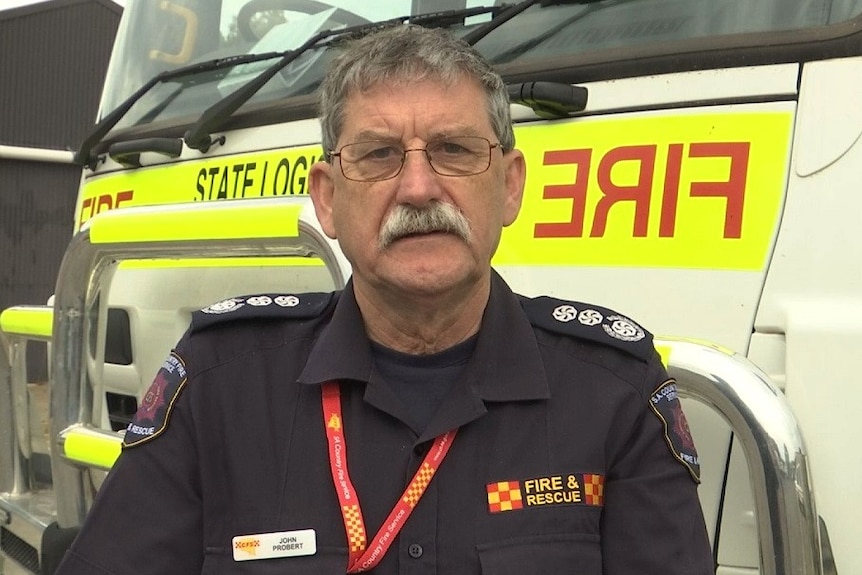 SA Country Fire Service Region 5 Regional Commander John Probert
