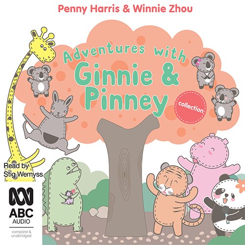 Adventures with Ginnie and Pinney audiobook cover