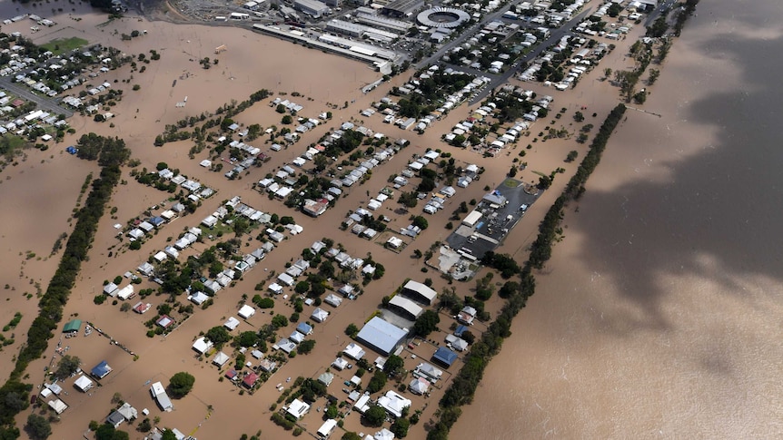 Depot Hill Flooding from Fitzroy River