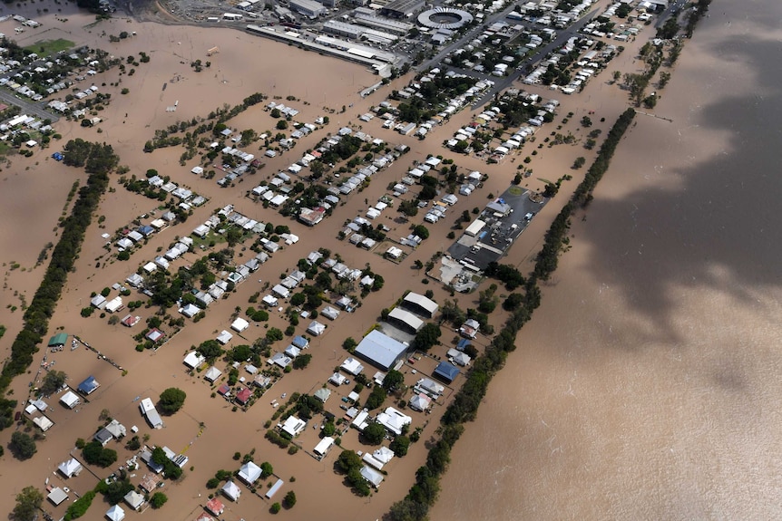 Depot Hill Flooding from Fitzroy River