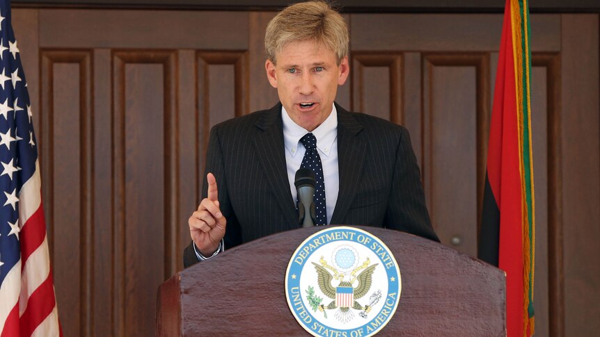 US ambassador to Libya Chris Stevens