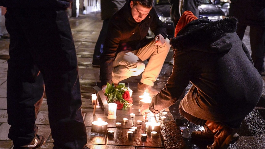 Vigil in Sweden